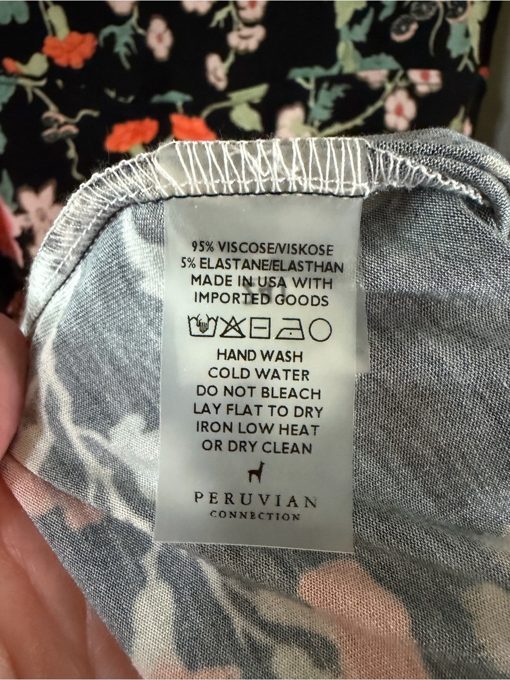 Peruvian Connection | Stella Floral Cocktail Dress, small - Picture 9 of 16